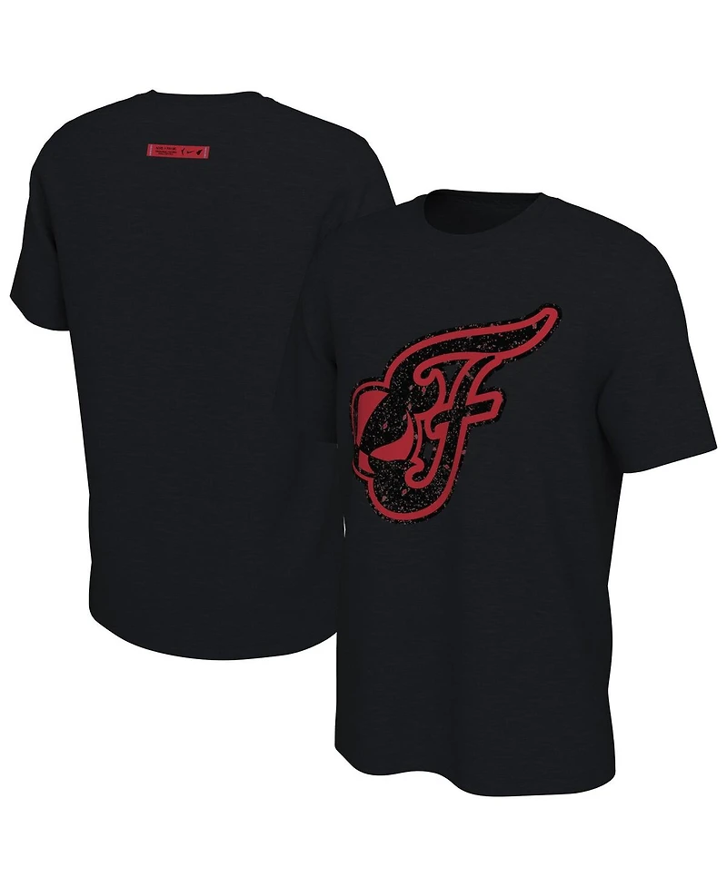 Nike Men's and Women's Black Indiana Fever Rebel Edition Collection Oversized T-Shirt