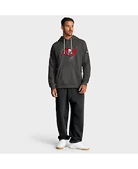 Nike Men's Pewter Tampa Bay Buccaneers Sideline Standard Issue Initial Home Dri-fit Hoodie