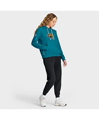 Nike Women's Teal Jacksonville Jaguars Sideline Standard Issue Throwback Dri-fit Hoodie