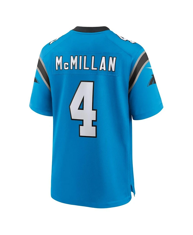 Nike Men's Tetairoa McMillan Blue Carolina Panthers Alternate Game Jersey