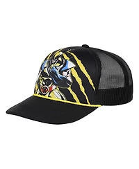 Lids Men's Black Wolverine Big Front Foam Trucker Adjustable Hat