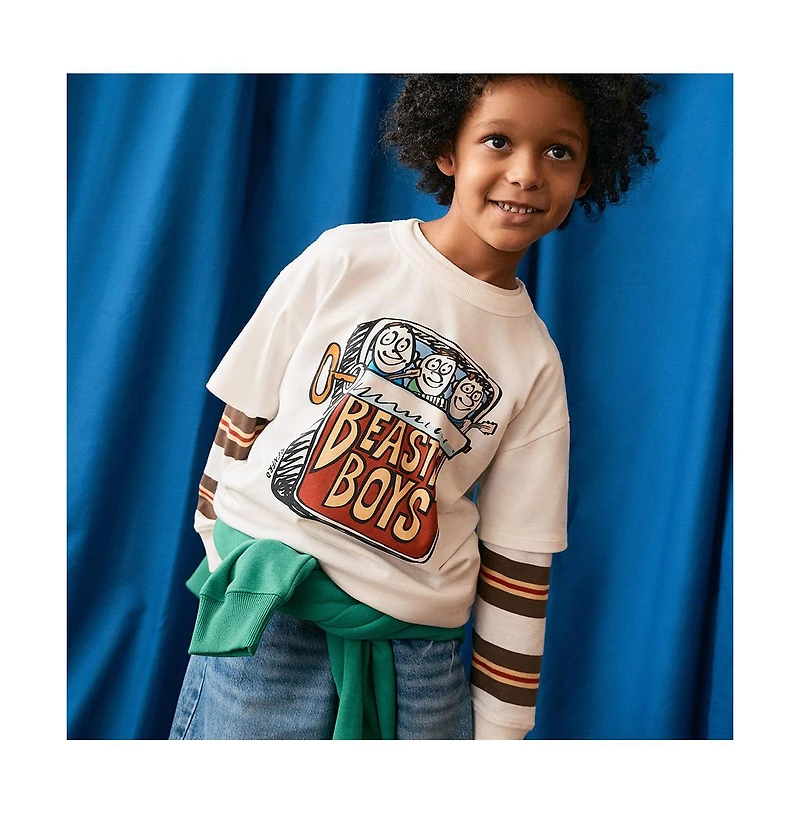 Cotton On Boys Licensed Drop Shoulder Short Sleeve Tee
