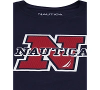 Nautica Big Boys Block N Short Sleeve T-Shirt