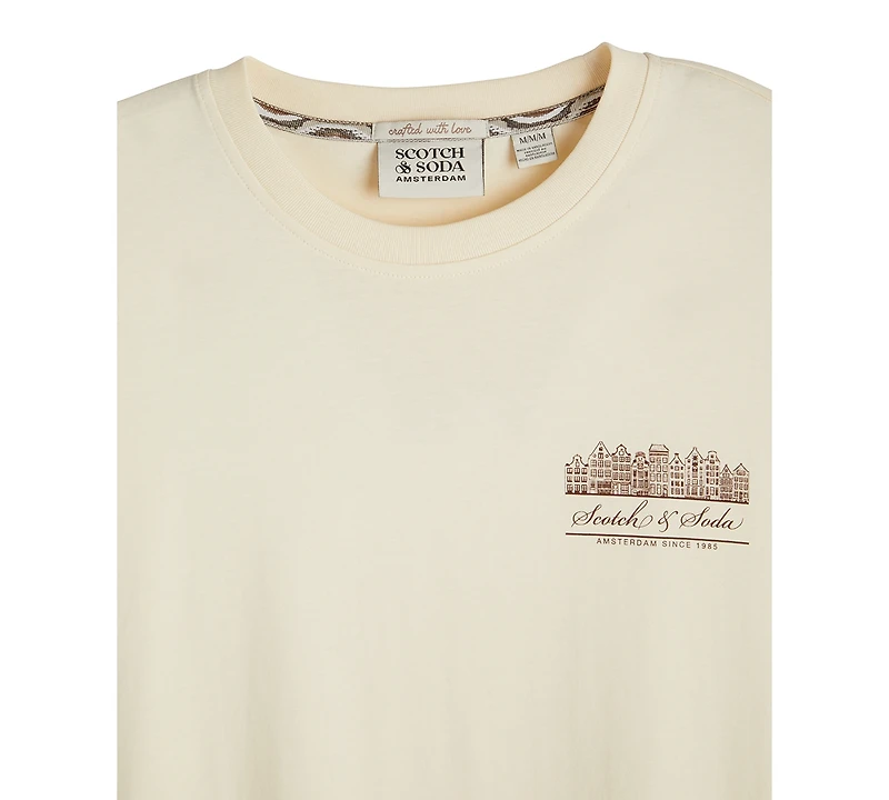 Scotch & Soda Men's Amsterdam Graphic Short Sleeve T-Shirt