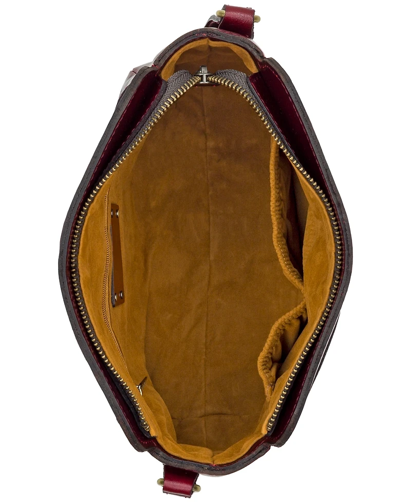 Patricia Nash Ithaca Small Leather Crossbody Bag