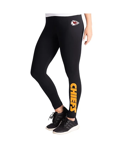 G-iii 4Her by Carl Banks Women's Black Kansas City Chiefs Pregame Leggings