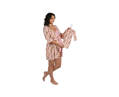 Everly Grey Maternity Adaline 5-Piece Maternity/Nursing Set For Mom/Baby