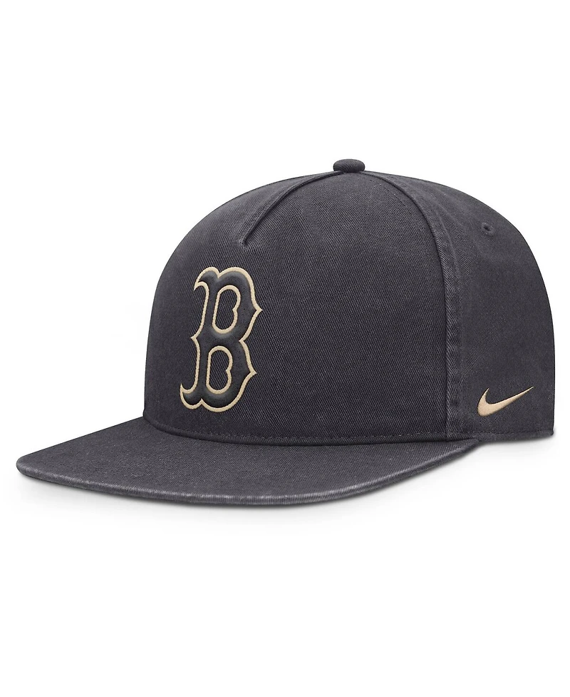 Nike Men's Anthracite Boston Red Sox Monotone Pro Adjustable Hat