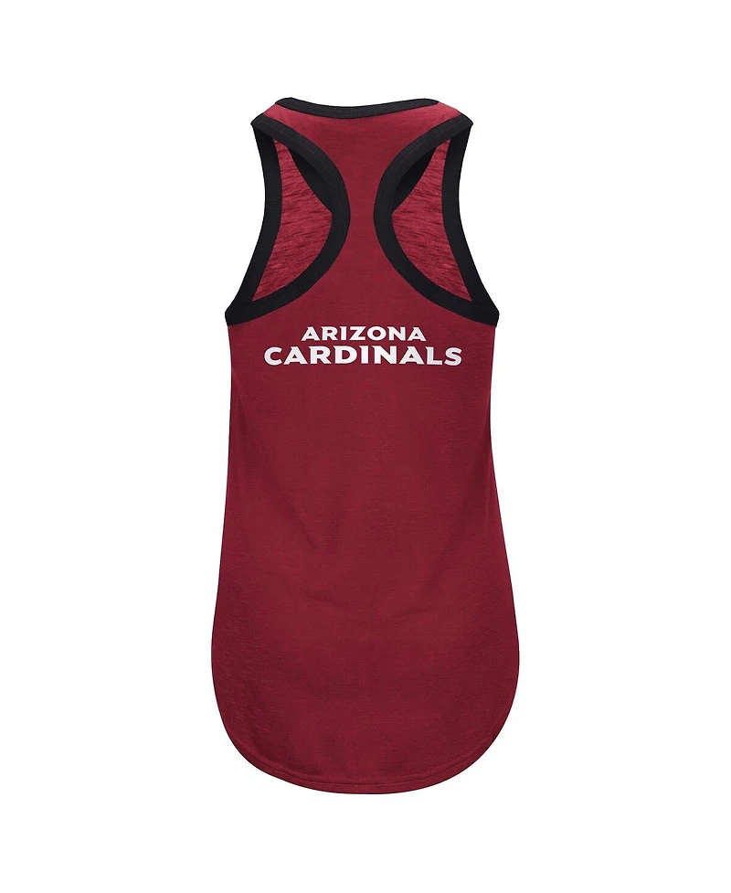 G-iii 4Her by Carl Banks Women's Cardinal Arizona Cardinals Tater Racerback Tank Top