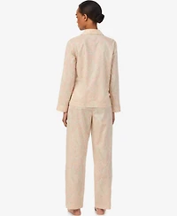 Lauren Ralph Women's Long Sleeve Pajama Set