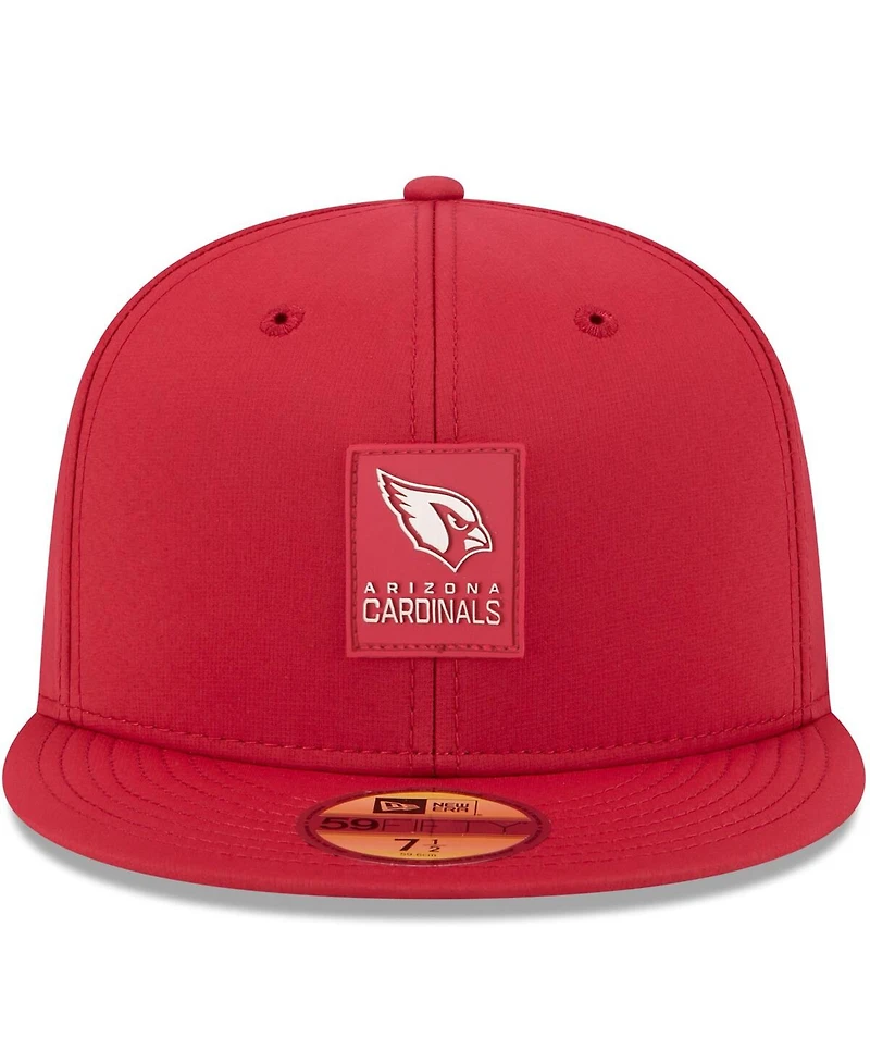 New Era Men's Cardinal Arizona Cardinals 2025 Sideline 59FIFTY Fitted Hat