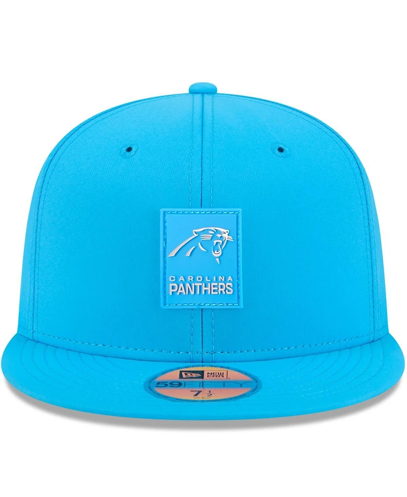 New Era Men's Carolina Panthers 2025 Sideline 59FIFTY Fitted Hat