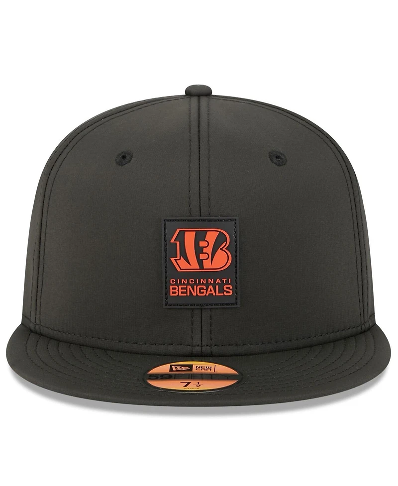 New Era Men's Cincinnati Bengals 2025 Sideline 59FIFTY Fitted Hat