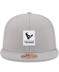 New Era Men's Gray Houston Texans 2025 Sideline 59FIFTY Fitted Hat