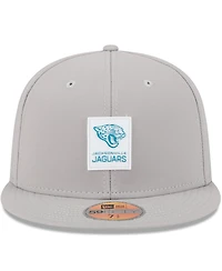 New Era Men's Gray Jacksonville Jaguars 2025 Sideline 59FIFTY Fitted Hat