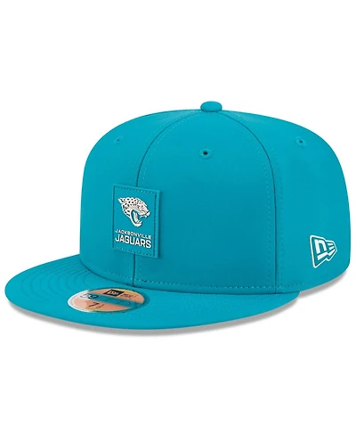 New Era Men's Teal Jacksonville Jaguars 2025 Sideline 59FIFTY Fitted Hat