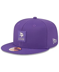 New Era Men's Purple Minnesota Vikings 2025 Sideline 59FIFTY Fitted Hat