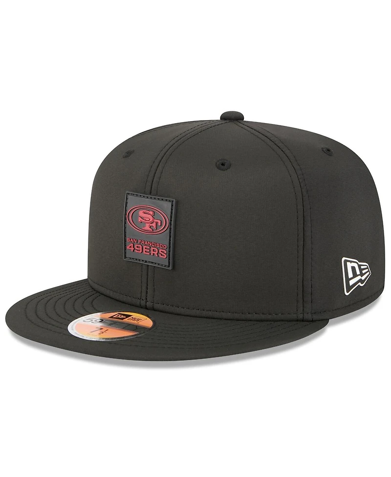 New Era Men's San Francisco 49ers 2025 Sideline 59FIFTY Fitted Hat