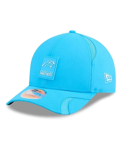 New Era Big Boys and Girls Blue Carolina Panthers 2025 Sideline 9FORTY Adjustable Hat