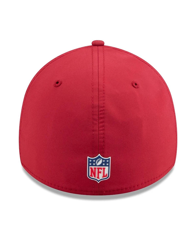 New Era Men's Cardinal Arizona Cardinals 2025 Sideline 39THIRTY Flex Hat