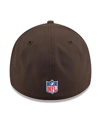 New Era Men's Brown Cleveland Browns 2025 Sideline 39THIRTY Flex Hat