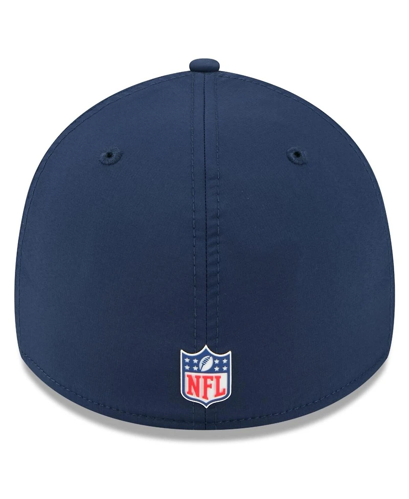 New Era Men's Navy Dallas Cowboys 2025 Nfl Sideline Throwback 39THIRTY Flex Hat