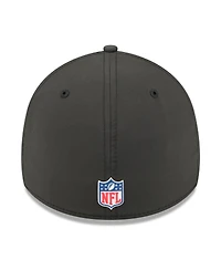 New Era Men's Black Orleans Saints 2025 Sideline 39THIRTY Flex Hat