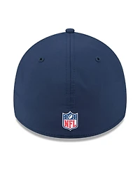 New Era Men's College Navy Seattle Seahawks 2025 Sideline 39THIRTY Flex Hat