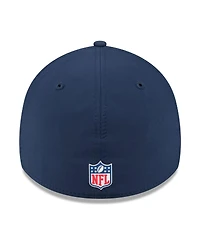 New Era Men's Navy Tennessee Titans 2025 Sideline 39THIRTY Flex Hat