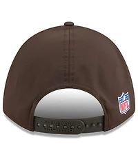 New Era Men's Brown Cleveland Browns 2025 Sideline M-crown 9FORTY Adjustable Hat