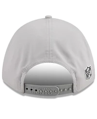New Era Men's Gray New Orleans Saints 2025 Sideline M-Crown 9FORTY Adjustable Hat
