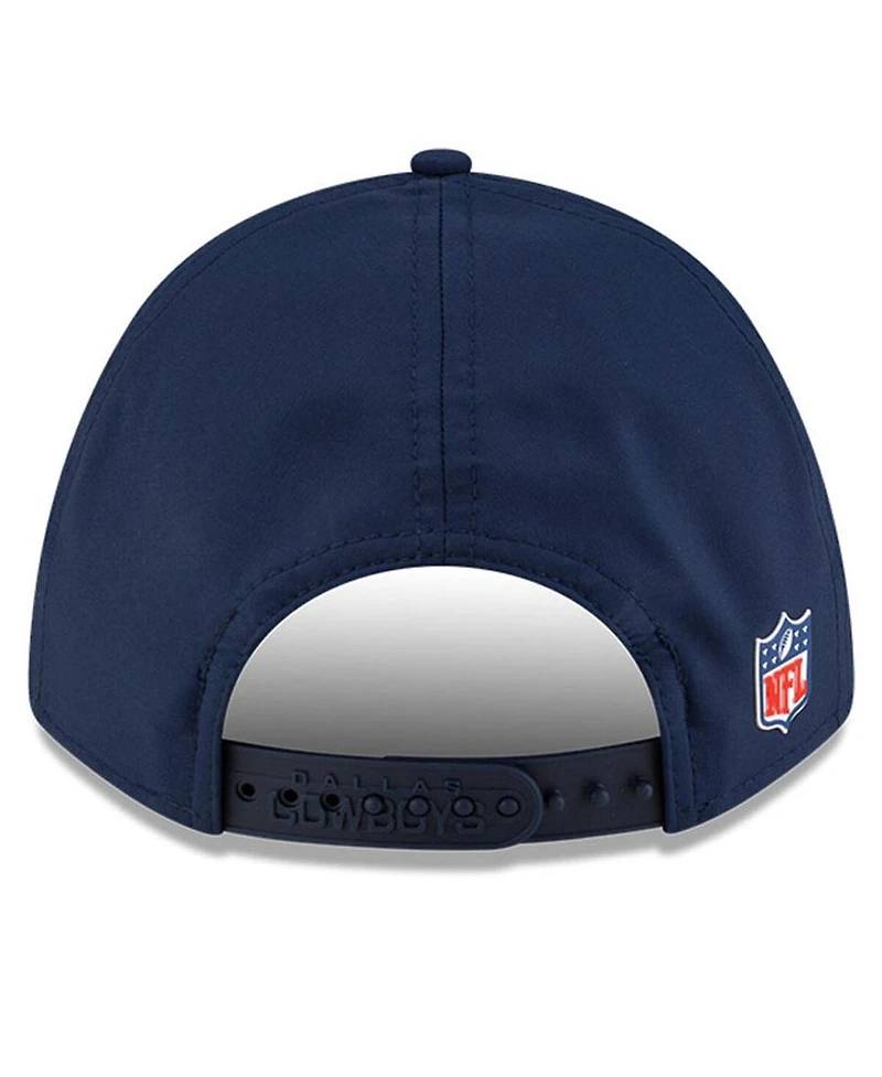 New Era Men's Navy Dallas Cowboys 2025 Sideline M-crown 9FORTY Adjustable Hat