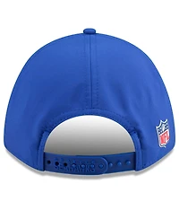New Era Men's Royal Seattle Seahawks 2025 Sideline Throwback M-crown 9FORTY Adjustable Hat