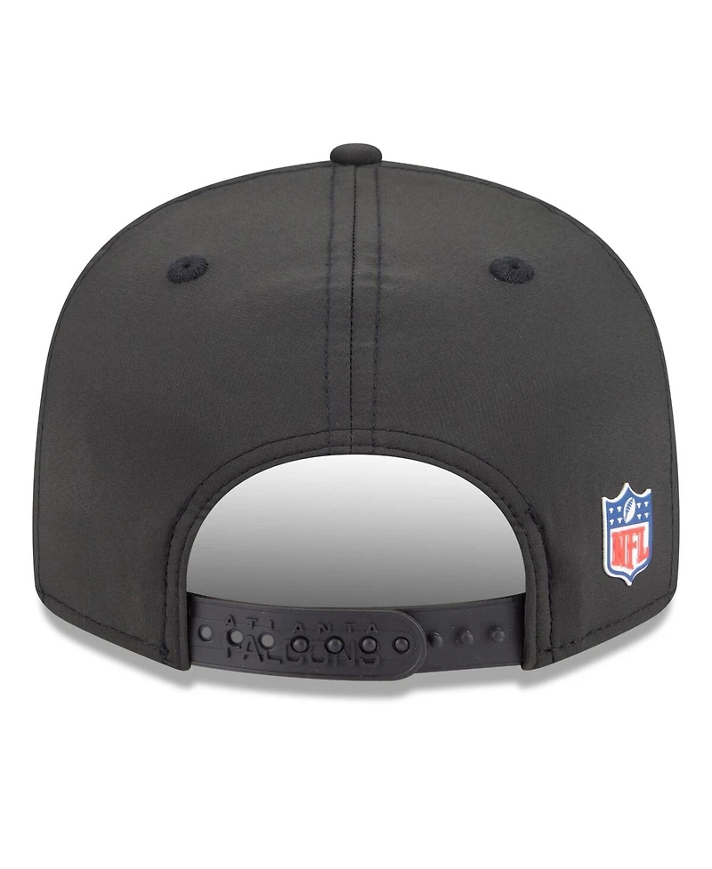 New Era Men's Atlanta Falcons 2025 Sideline Split Panel 9FIFTY Snapback Hat
