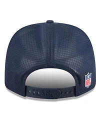 New Era Men's Navy Chicago Bears 2025 Sideline 9SEVENTY Trucker Adjustable Hat
