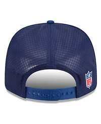 New Era Men's Navy Green Bay Packers 2025 Sideline 9SEVENTY Trucker Adjustable Hat