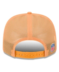New Era Men's Orange Tampa Bay Buccaneers 2025 Sideline Throwback 9SEVENTY Trucker Adjustable Hat