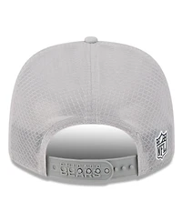 New Era Men's Gray Chicago Bears 2025 Sideline 9SEVENTY Adjustable Trucker Hat