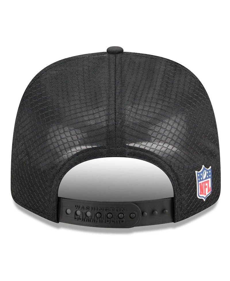 New Era Men's Washington Commanders 2025 Sideline 9SEVENTY Trucker Adjustable Hat