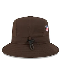 New Era Men's Brown Cleveland Browns 2025 Sideline Bucket Hat