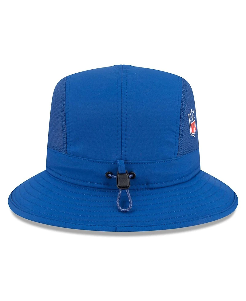 New Era Men's Royal Indianapolis Colts 2025 Sideline Bucket Hat