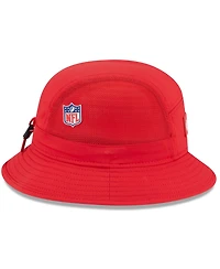 New Era Men's Red Kansas City Chiefs 2025 Sideline Bucket Hat