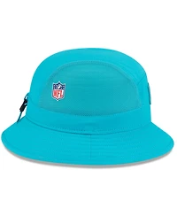New Era Men's Aqua Miami Dolphins 2025 Sideline Bucket Hat
