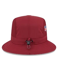 New Era Men's Burgundy Washington Commanders 2025 Sideline Bucket Hat