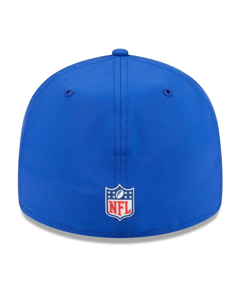 New Era Men's Royal Buffalo Bills 2025 Sideline Retro Crown 59FIFTY Fitted Hat