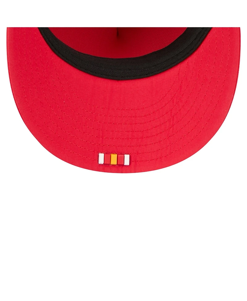 New Era Men's Red Kansas City Chiefs 2025 Sideline Retro Crown 59FIFTY Fitted Hat