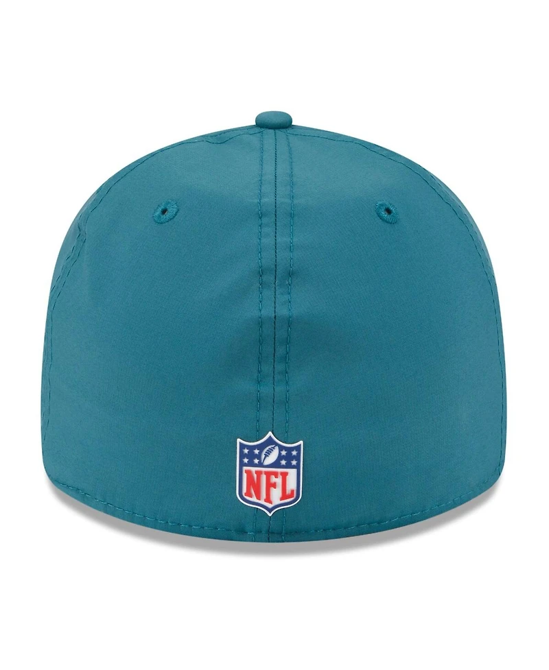 New Era Men's Midnight Green Philadelphia Eagles 2025 Sideline Retro Crown 59FIFTY Fitted Hat