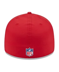 New Era Men's Red Tampa Bay Buccaneers 2025 Sideline Retro Crown 59FIFTY Fitted Hat