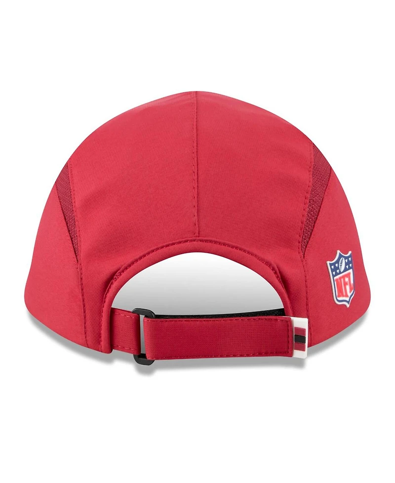 New Era Men's Cardinal Arizona Cardinals 2025 Sideline Runner Adjustable Hat