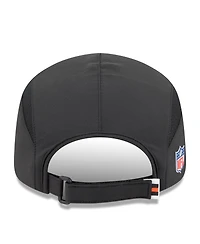 New Era Men's Black Cincinnati Bengals 2025 Sideline Runner Adjustable Hat